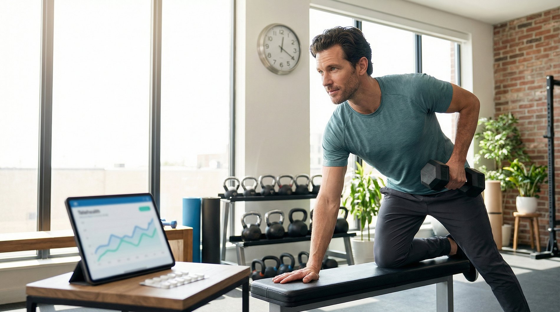 man training while on finasteride and TRT